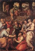 VASARI, Giorgio The Prophet Elisha er Germany oil painting reproduction